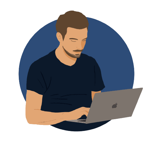 Mon image de profil sur la page contact